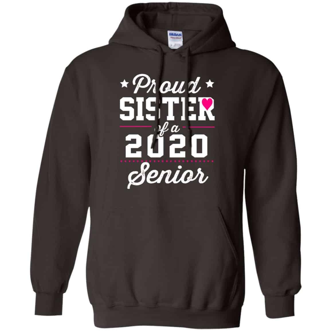 Proud Sister Of A 2020 Senior Graduation T-Shirts, Hoodie, Tank