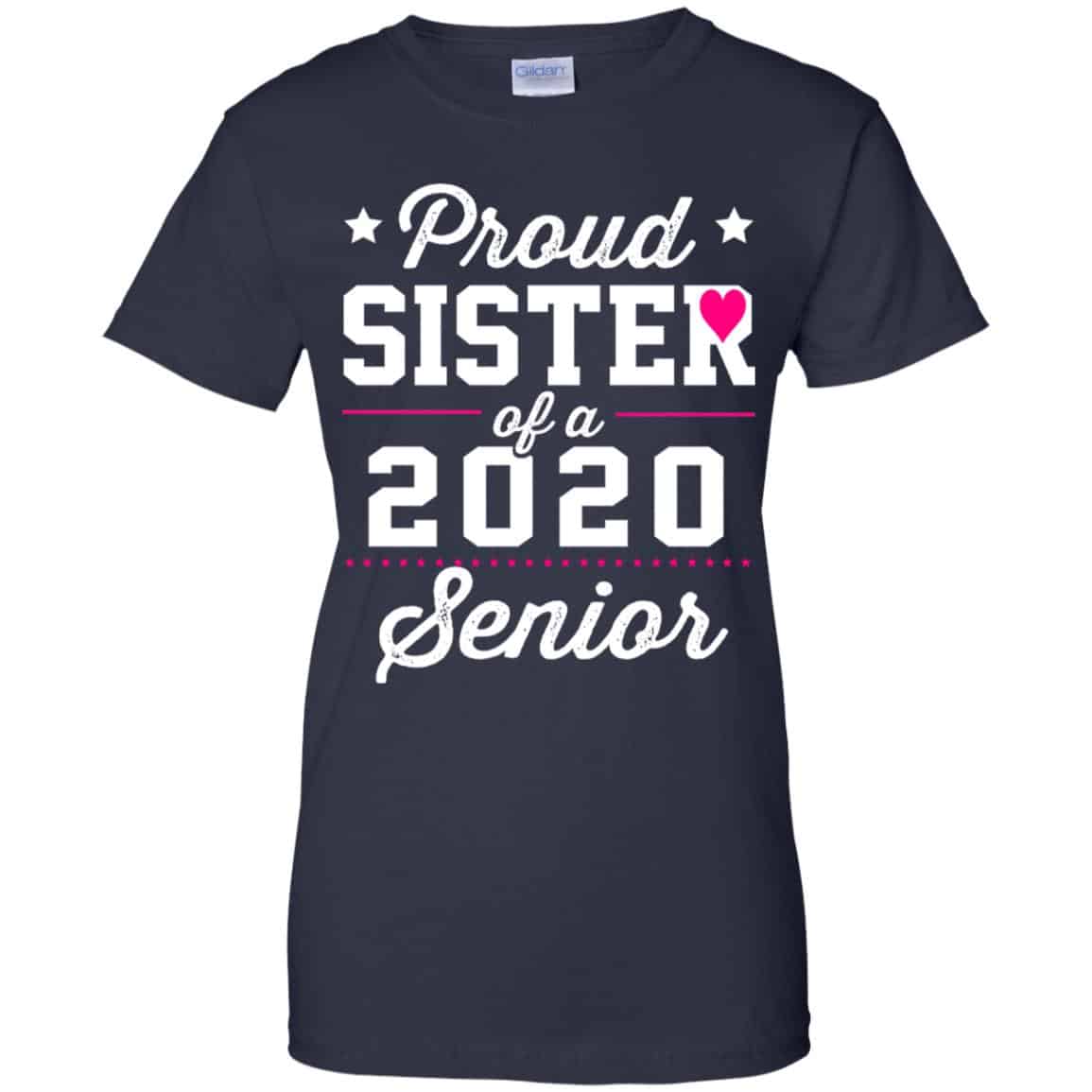Proud Sister Of A 2020 Senior Graduation T-Shirts, Hoodie, Tank