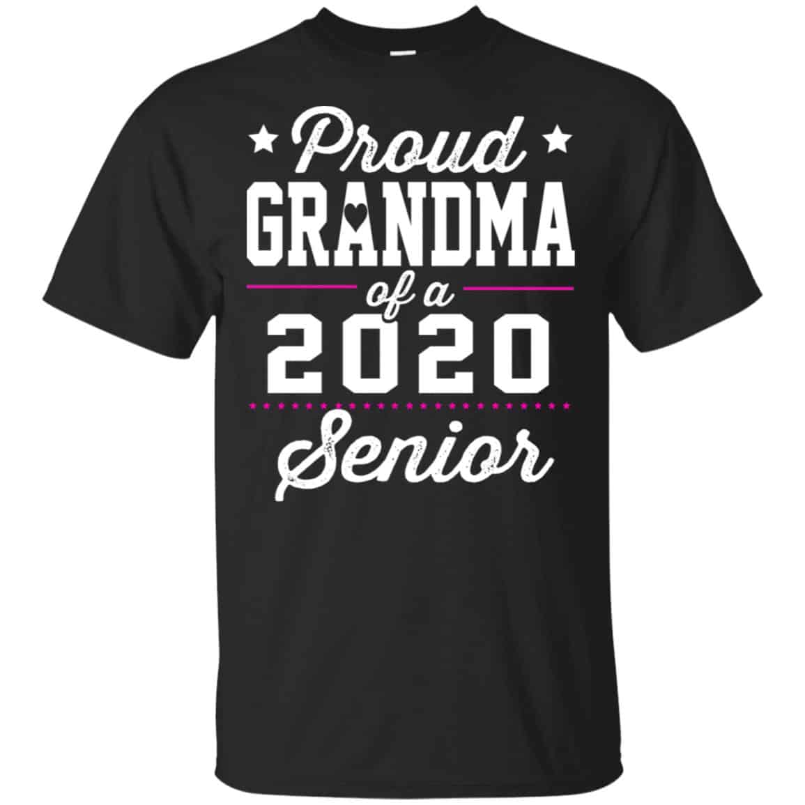 Proud Grandma Of A 2020 Senior Graduation T-Shirts, Hoodie, Tank