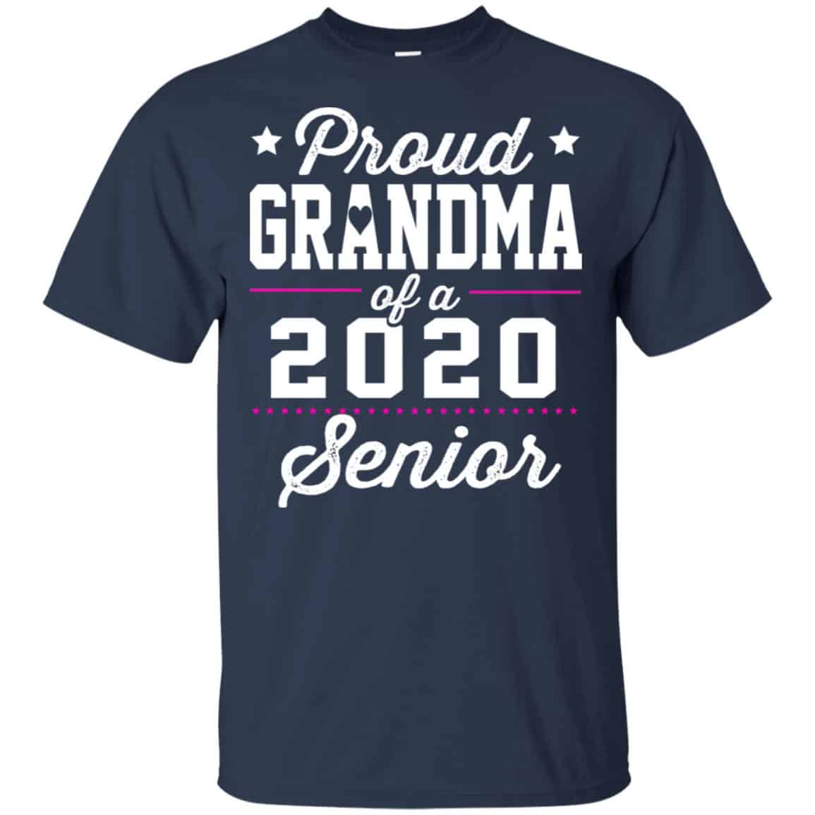 Proud Grandma Of A 2020 Senior Graduation T-Shirts, Hoodie, Tank