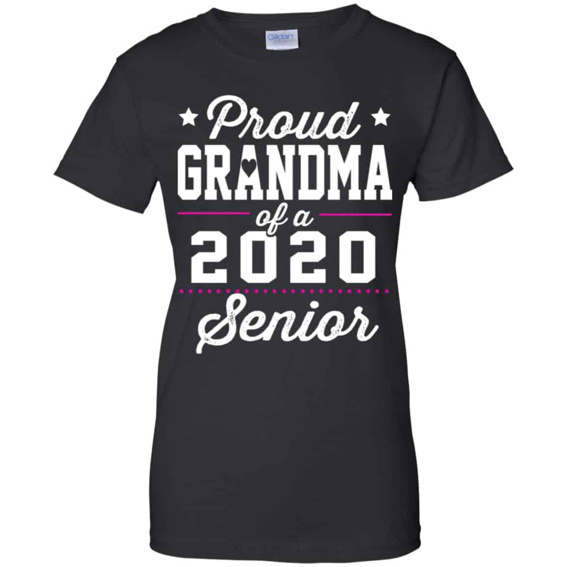 
	Proud Grandma Of A 2020 Senior Graduation T-Shirts, Hoodie, Tank