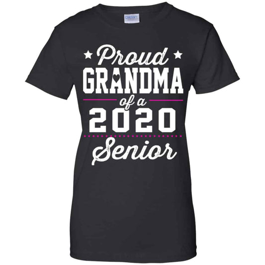 
	Proud Grandma Of A 2020 Senior Graduation T-Shirts, Hoodie, Tank