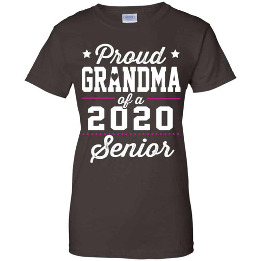 Proud Grandma Of A 2020 Senior Graduation T-Shirts, Hoodie, Tank