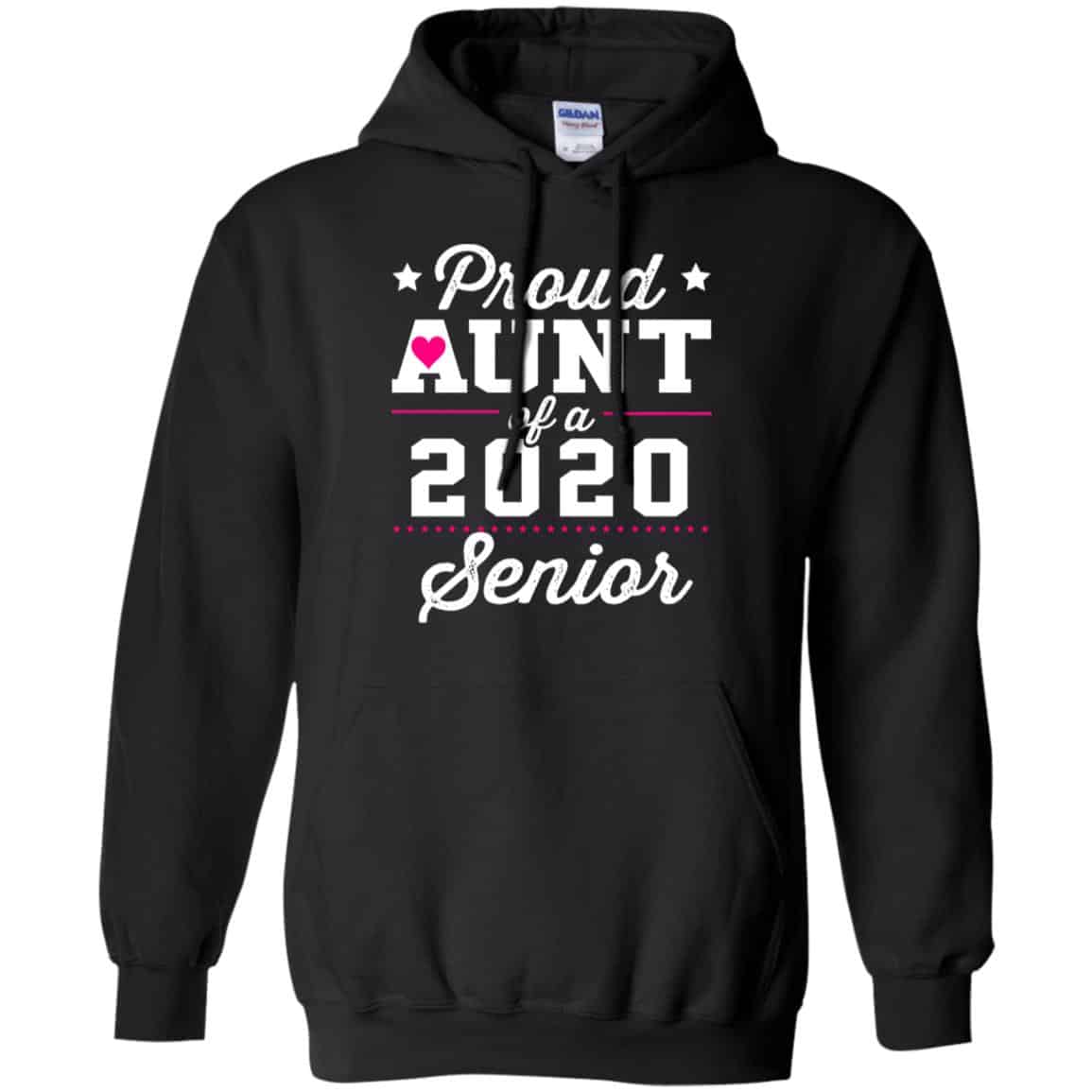 Proud Aunt Of A 2020 Senior Graduation T-Shirts, Hoodie, Tank