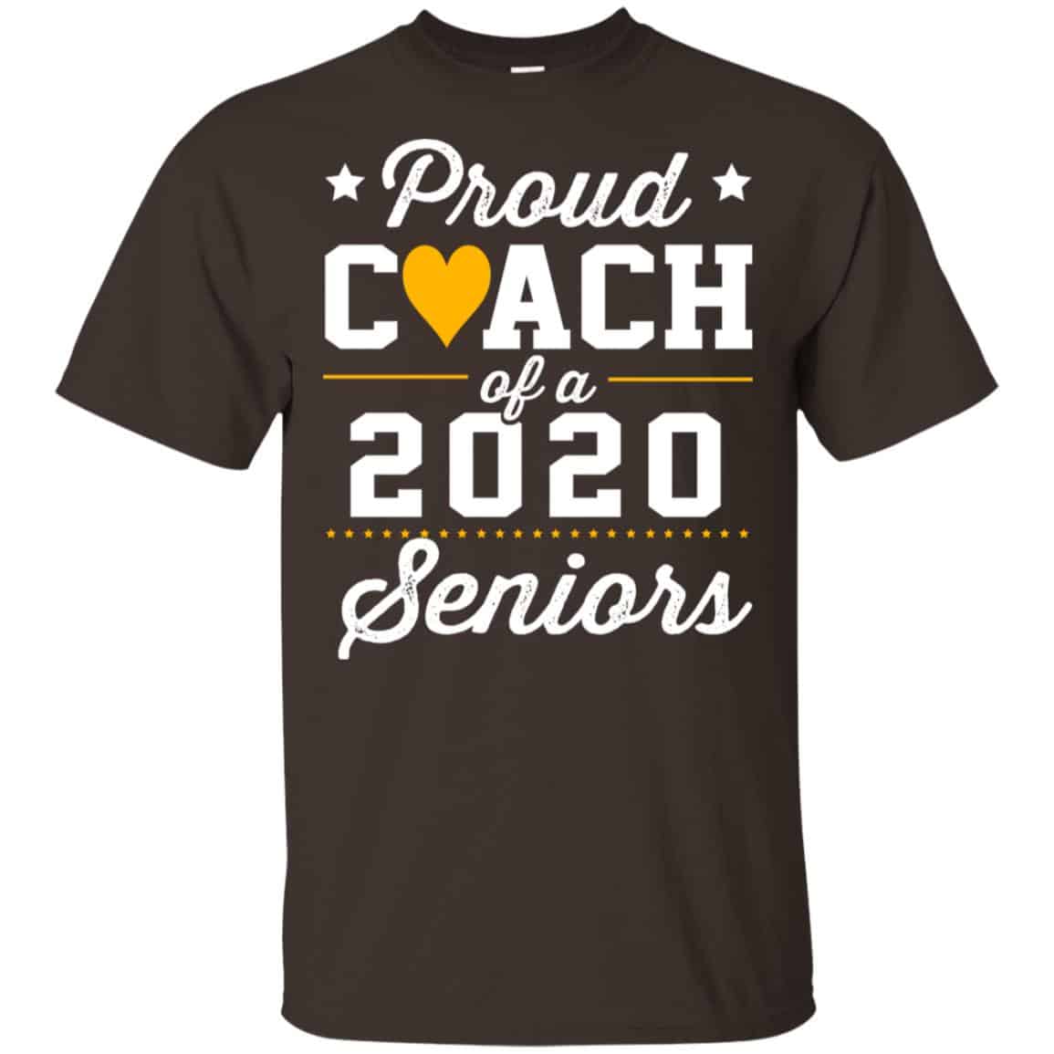 Proud Coach Of A 2020 Senior Graduation T-Shirts, Hoodie, Tank
