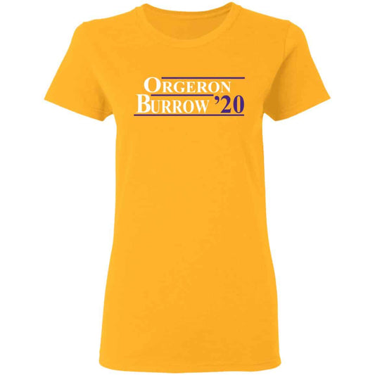 Orgeron Burrow 2020 Shirt, Hoodie, Tank