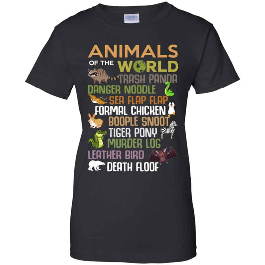 
	Animals Of The World Funny Animals T-Shirts, Hoodie, Tank