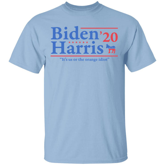 Joe Biden Kamala Harris 2020 It’s Us Or The Orange idiot Shirt, Hoodie, Tank