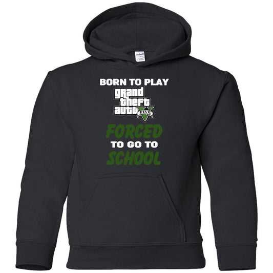 
	Born To Play Grand Theft Auto Forced To Go To School T-Shirts, Hoodie, Tank