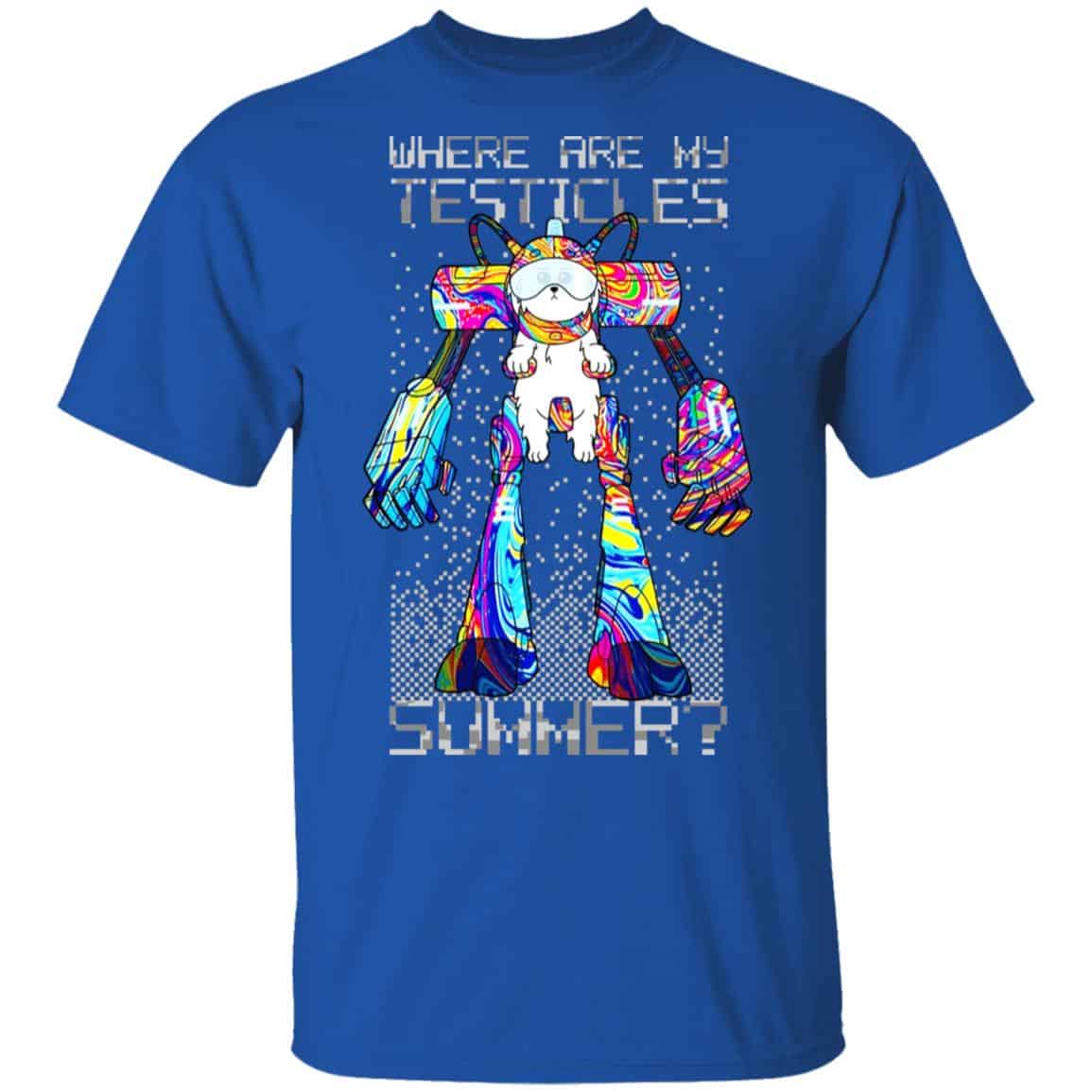 Rick And Morty: Where Are My Testicles Summer Shirt, Hoodie, Tank