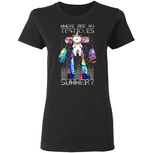 
	Rick And Morty: Where Are My Testicles Summer Shirt, Hoodie, Tank