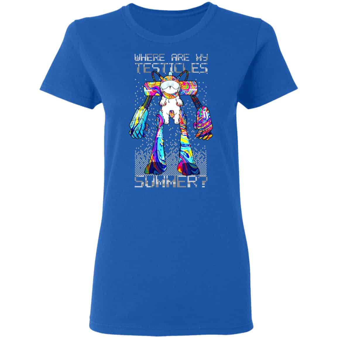 Rick And Morty: Where Are My Testicles Summer Shirt, Hoodie, Tank