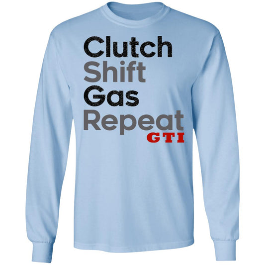 Clutch Shift Gas Repeat GTI Shirt, Hoodie, Tank