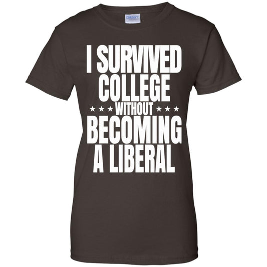 I Survived College Without Becoming A Liberal T-Shirts, Hoodie, Tank