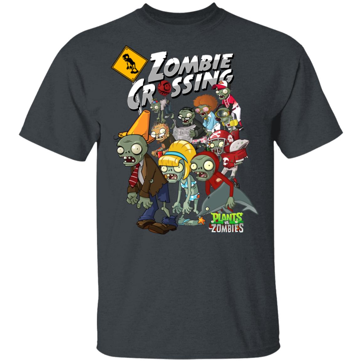 Zombie Grossing Plants vs Zombies Shirt, Hoodie, Tank