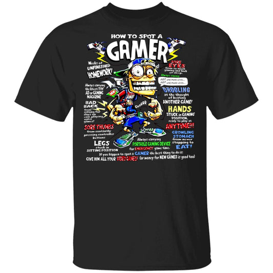 How To Spot A Gamer Shirt, Hoodie, Tank