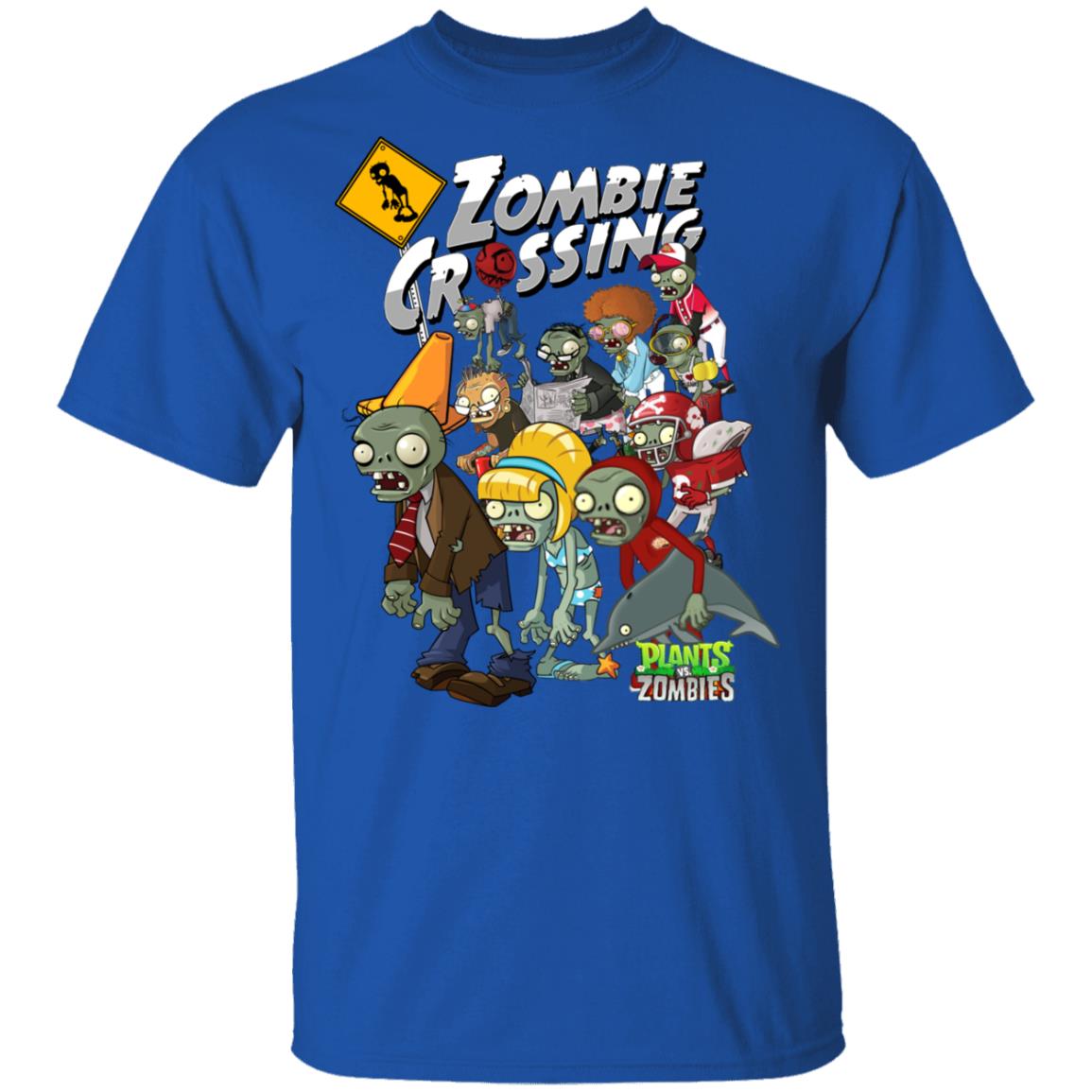 Zombie Grossing Plants vs Zombies Shirt, Hoodie, Tank