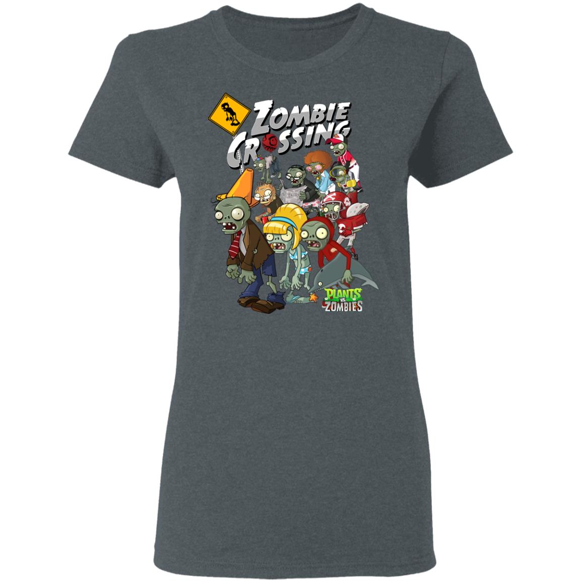Zombie Grossing Plants vs Zombies Shirt, Hoodie, Tank