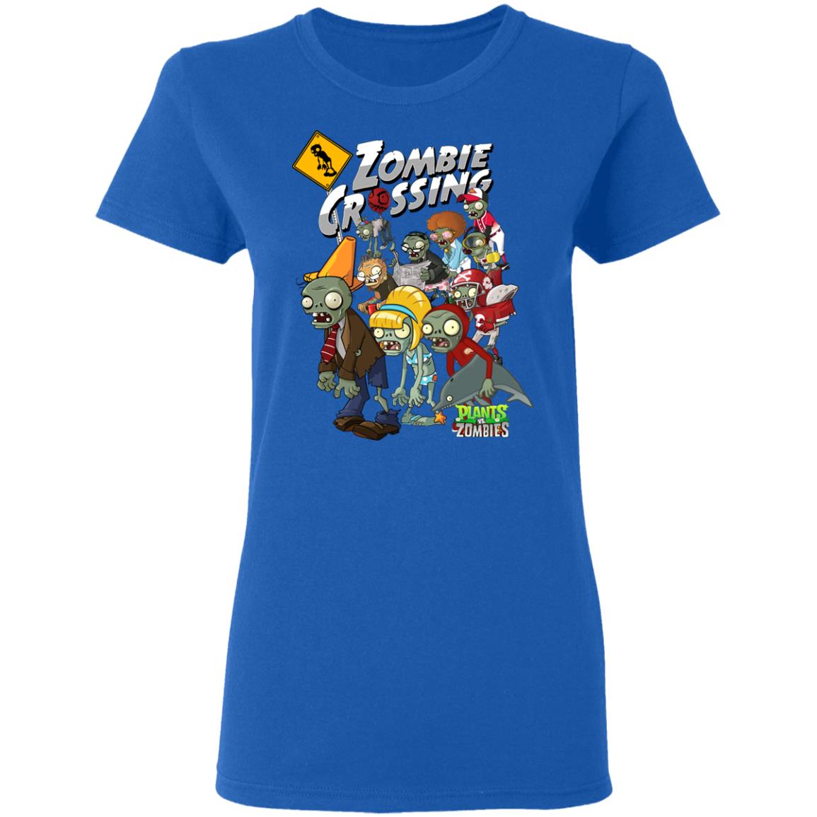 Zombie Grossing Plants vs Zombies Shirt, Hoodie, Tank