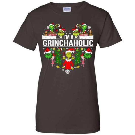 The Grinch: I’m A Grinchaholic Christmas T-Shirts, Hoodie, Tank