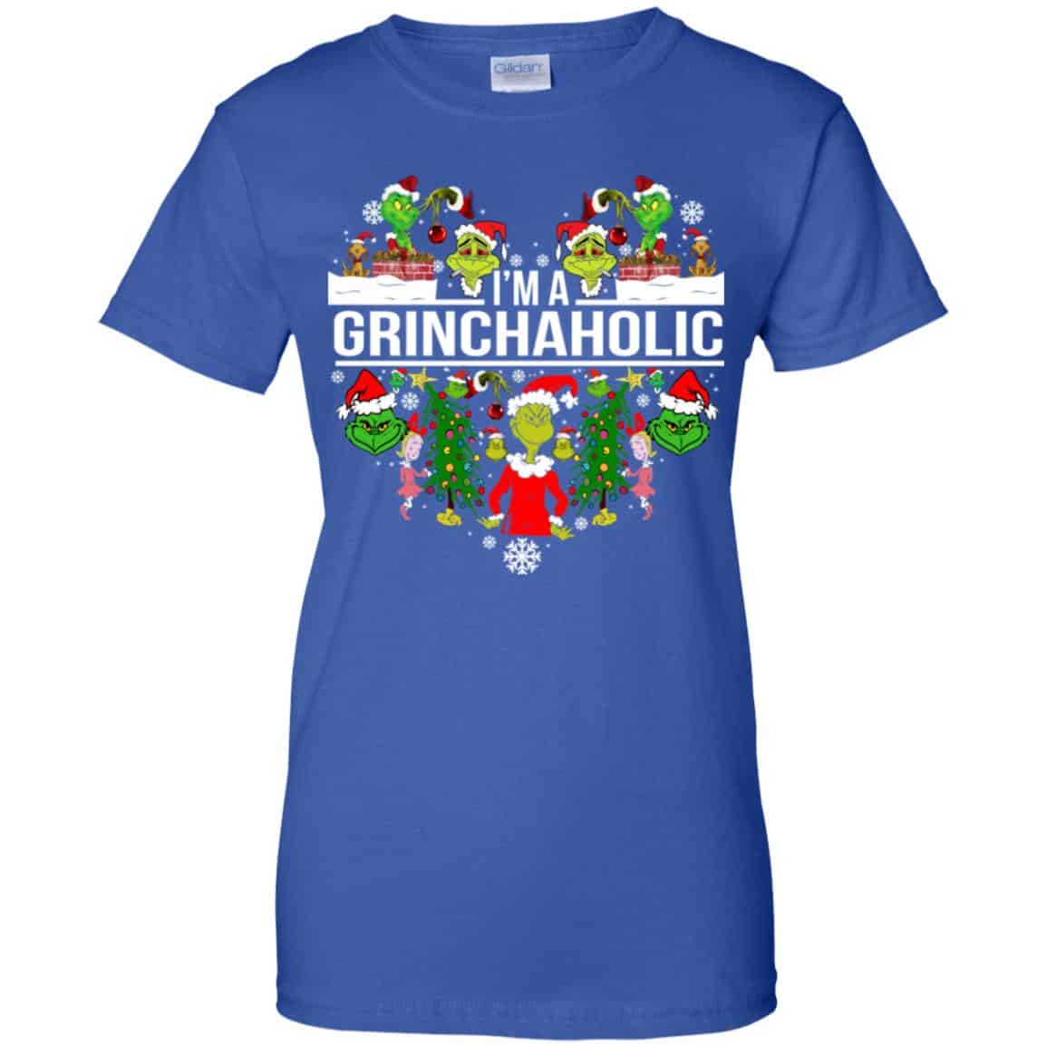The Grinch: I’m A Grinchaholic Christmas T-Shirts, Hoodie, Tank