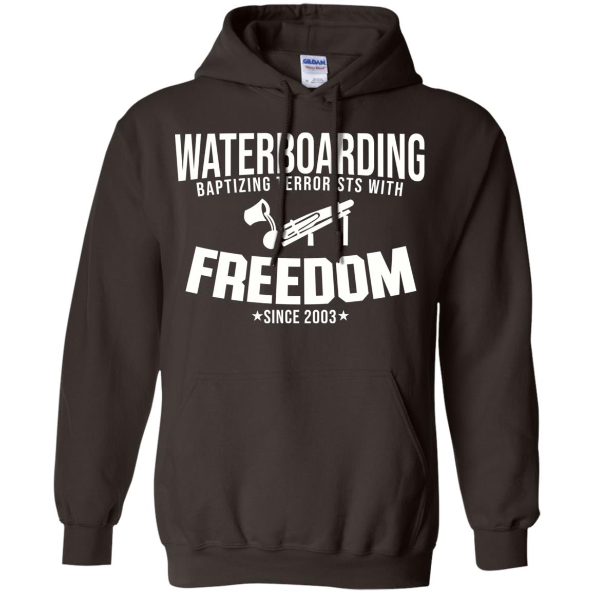 Waterboarding Baptising Terrorists With Freedom T-Shirts, Hoodie, Tank