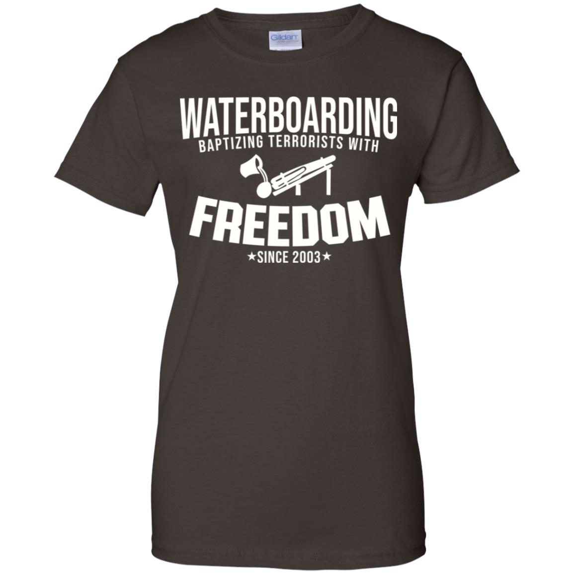 Waterboarding Baptising Terrorists With Freedom T-Shirts, Hoodie, Tank