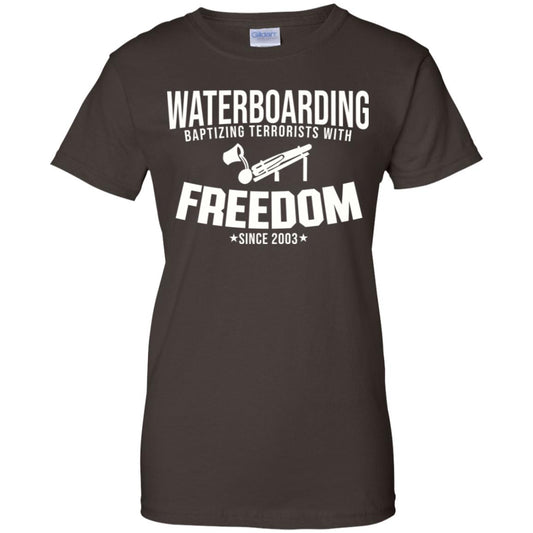 Waterboarding Baptising Terrorists With Freedom T-Shirts, Hoodie, Tank