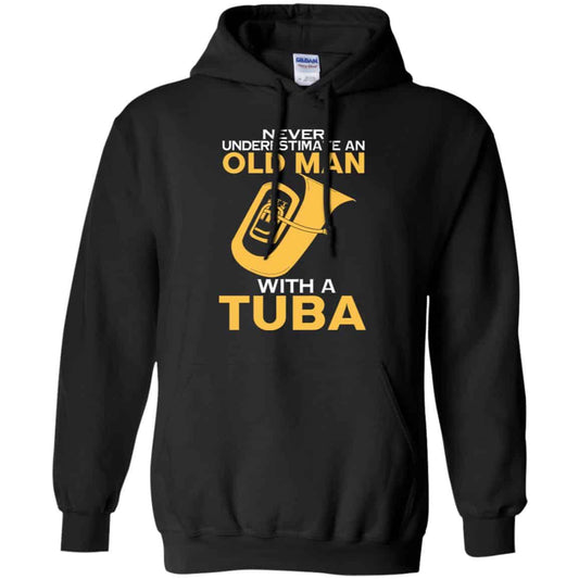 
	Never Underestimate An Old Man With A Tuba T-Shirts, Hoodie, Tank
