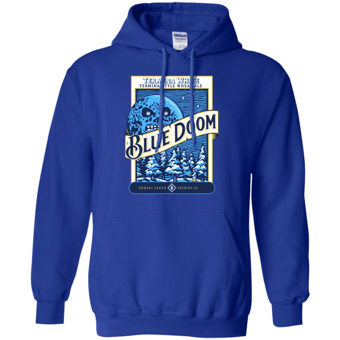 Termina White Termina-Style Wheat Ale Blue Doom T-Shirts, Hoodie, Tank