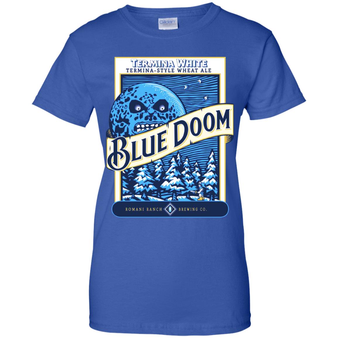 Termina White Termina-Style Wheat Ale Blue Doom T-Shirts, Hoodie, Tank