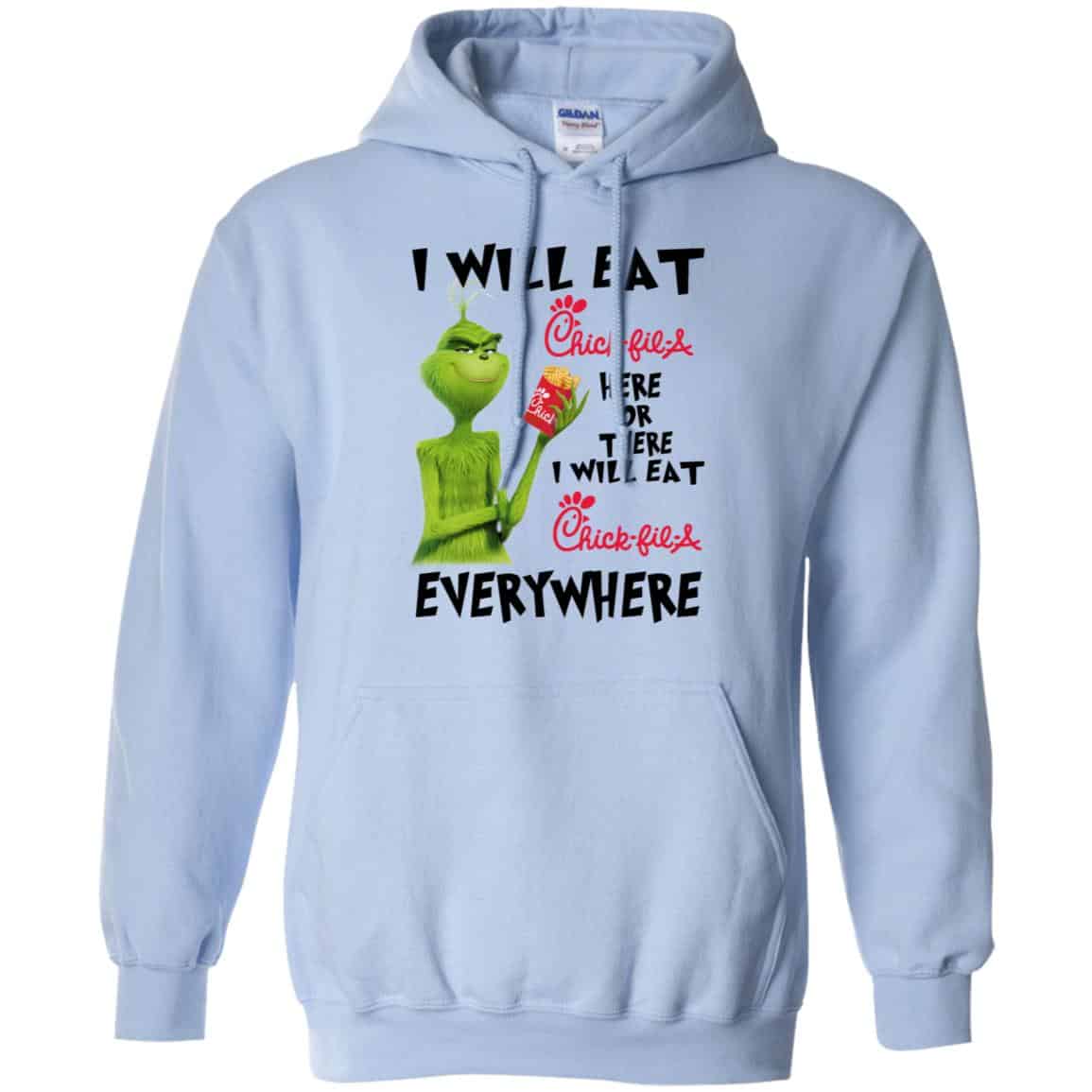 I Will Eat Chick-fil-A Here Or There I Will Eat Chick-fil-A Everywhere T-Shirts, Hoodie, Tank
