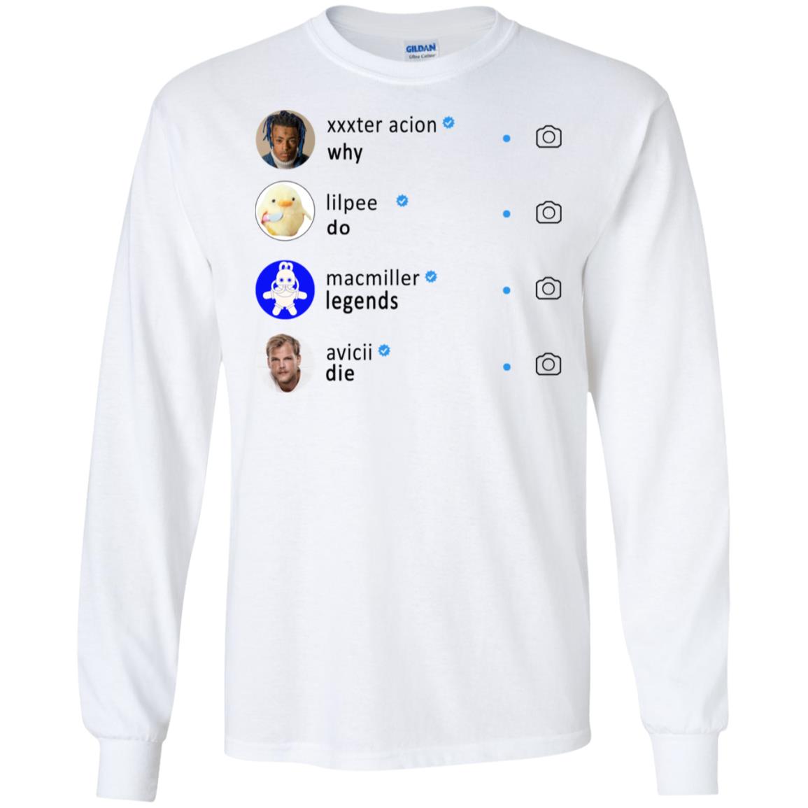 Why Do Legends Die Hoodie XXX LilPeep MacMiller Avicii T-Shirts, Hoodie, Tank