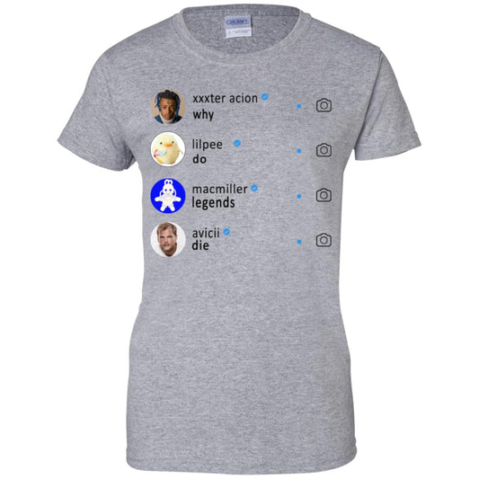 Why Do Legends Die Hoodie XXX LilPeep MacMiller Avicii T-Shirts, Hoodie, Tank