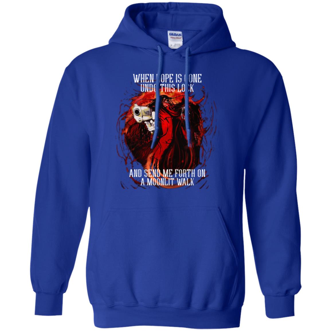 When Hope Is Gone Undo This Lock And Send Me Forth On A Moonlit Walk – Alucard T-Shirts, Hoodie, Tank
