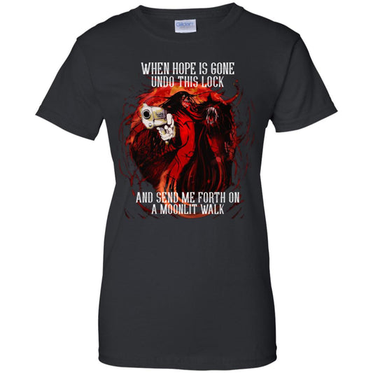 
	When Hope Is Gone Undo This Lock And Send Me Forth On A Moonlit Walk – Alucard T-Shirts, Hoodie, Tank