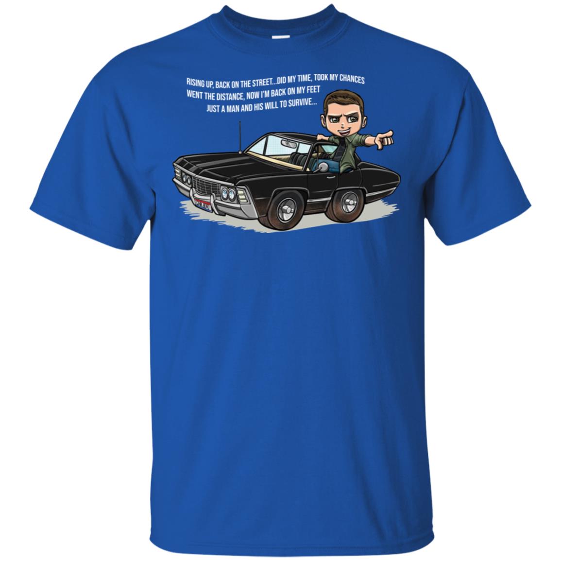 Supernatural: Rising Up Back On The Street Did My Time Took My Chances T-Shirts, Hoodie, Tank