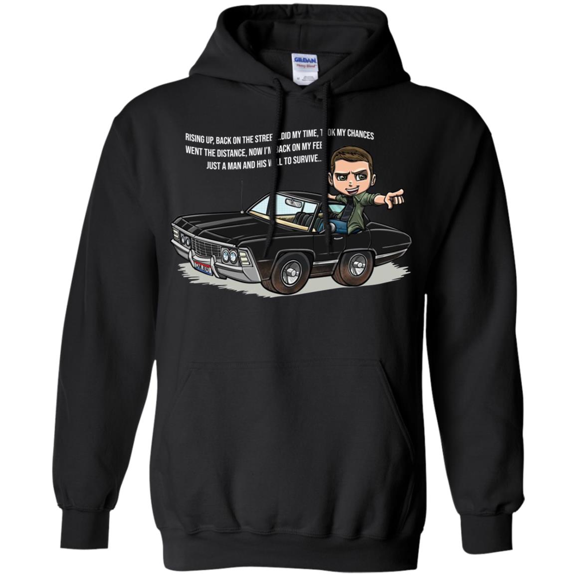 Supernatural: Rising Up Back On The Street Did My Time Took My Chances T-Shirts, Hoodie, Tank