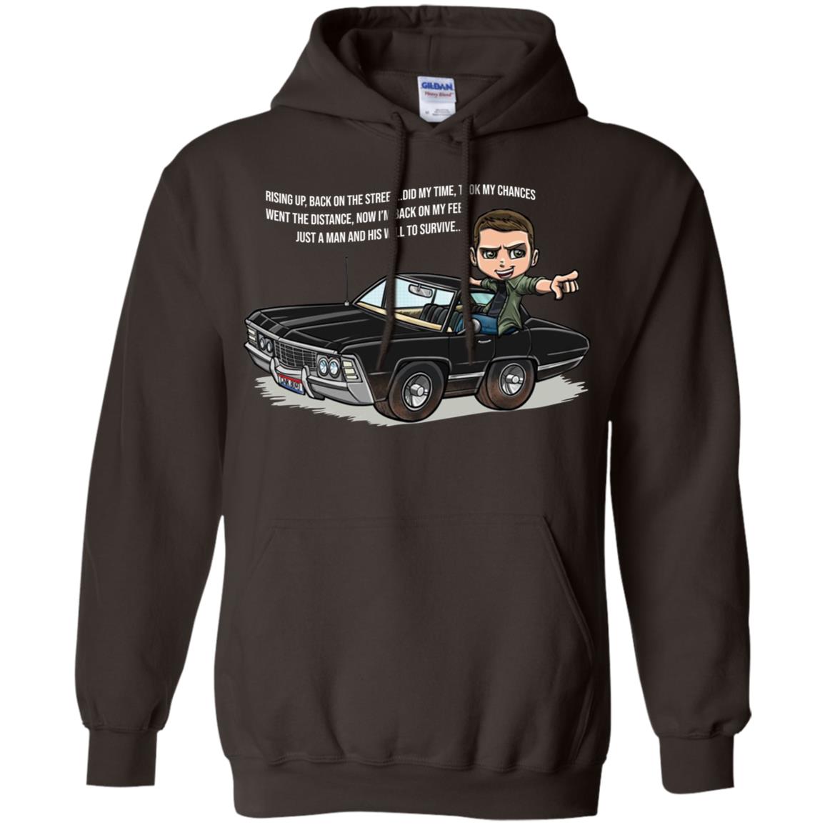 Supernatural: Rising Up Back On The Street Did My Time Took My Chances T-Shirts, Hoodie, Tank