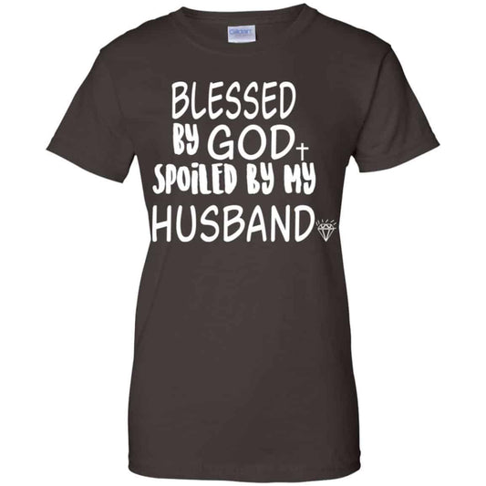 Blessed By God Spoiled By My Husband T-Shirts, Hoodie, Sweater