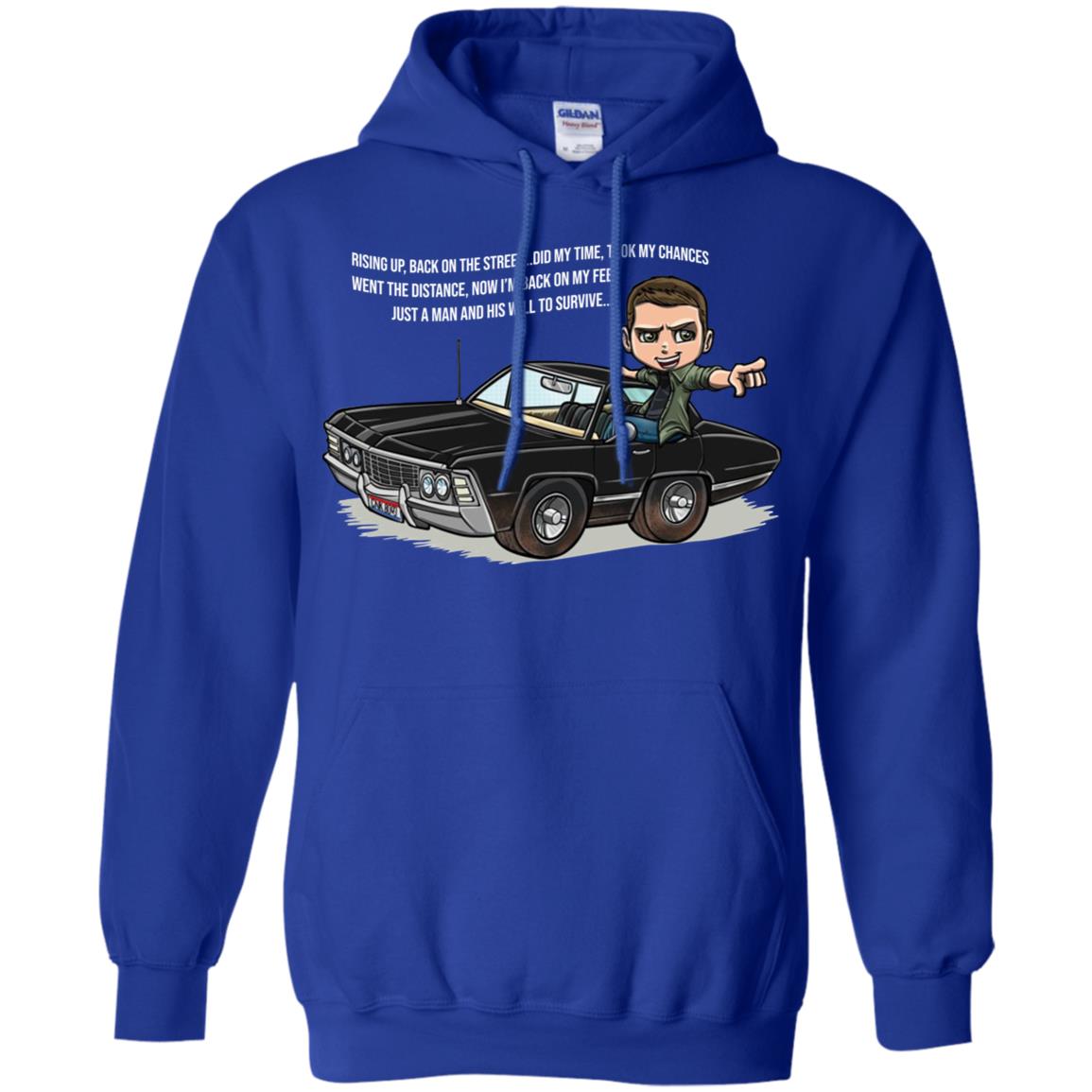 Supernatural: Rising Up Back On The Street Did My Time Took My Chances T-Shirts, Hoodie, Tank