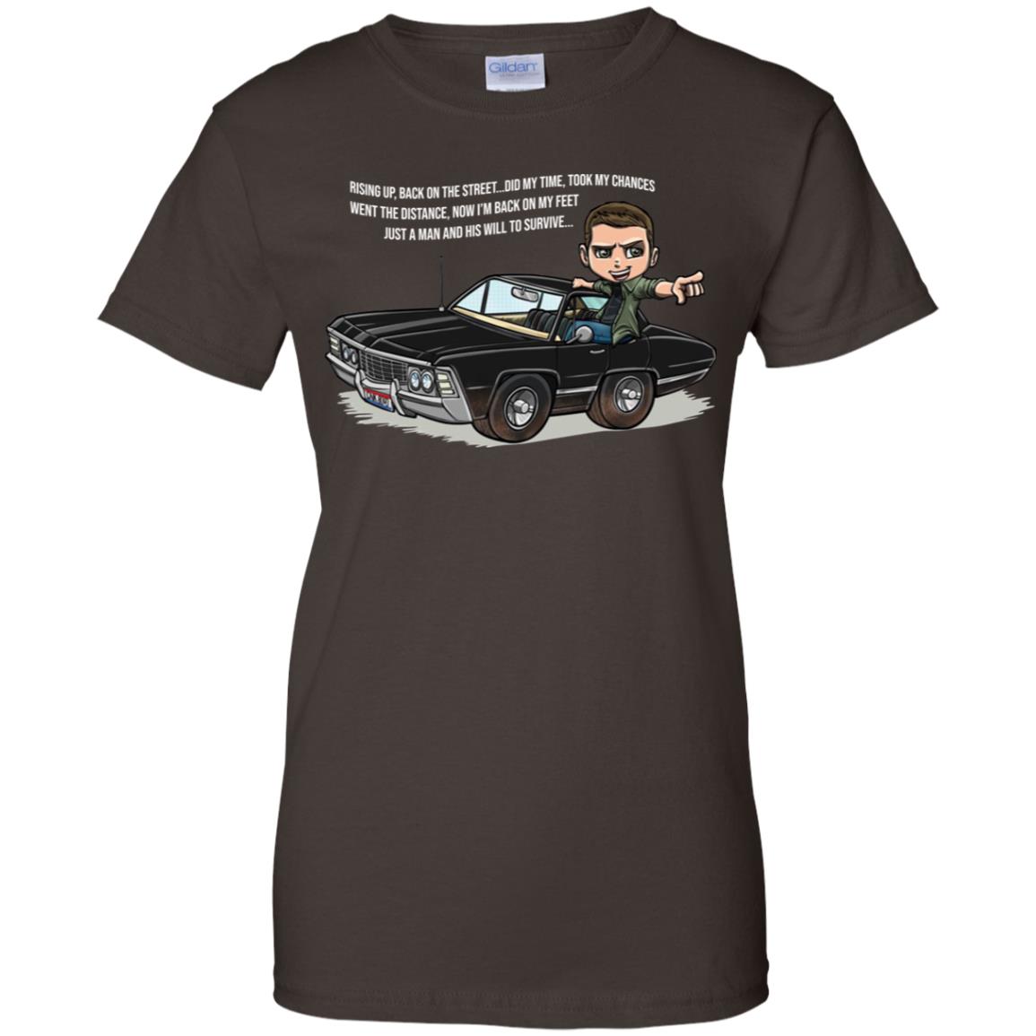Supernatural: Rising Up Back On The Street Did My Time Took My Chances T-Shirts, Hoodie, Tank