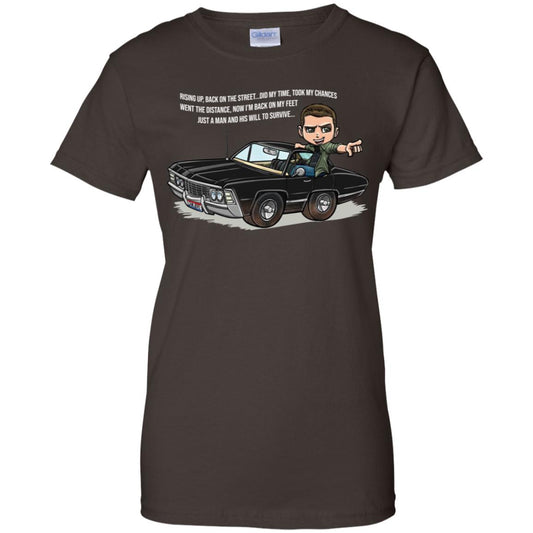 Supernatural: Rising Up Back On The Street Did My Time Took My Chances T-Shirts, Hoodie, Tank