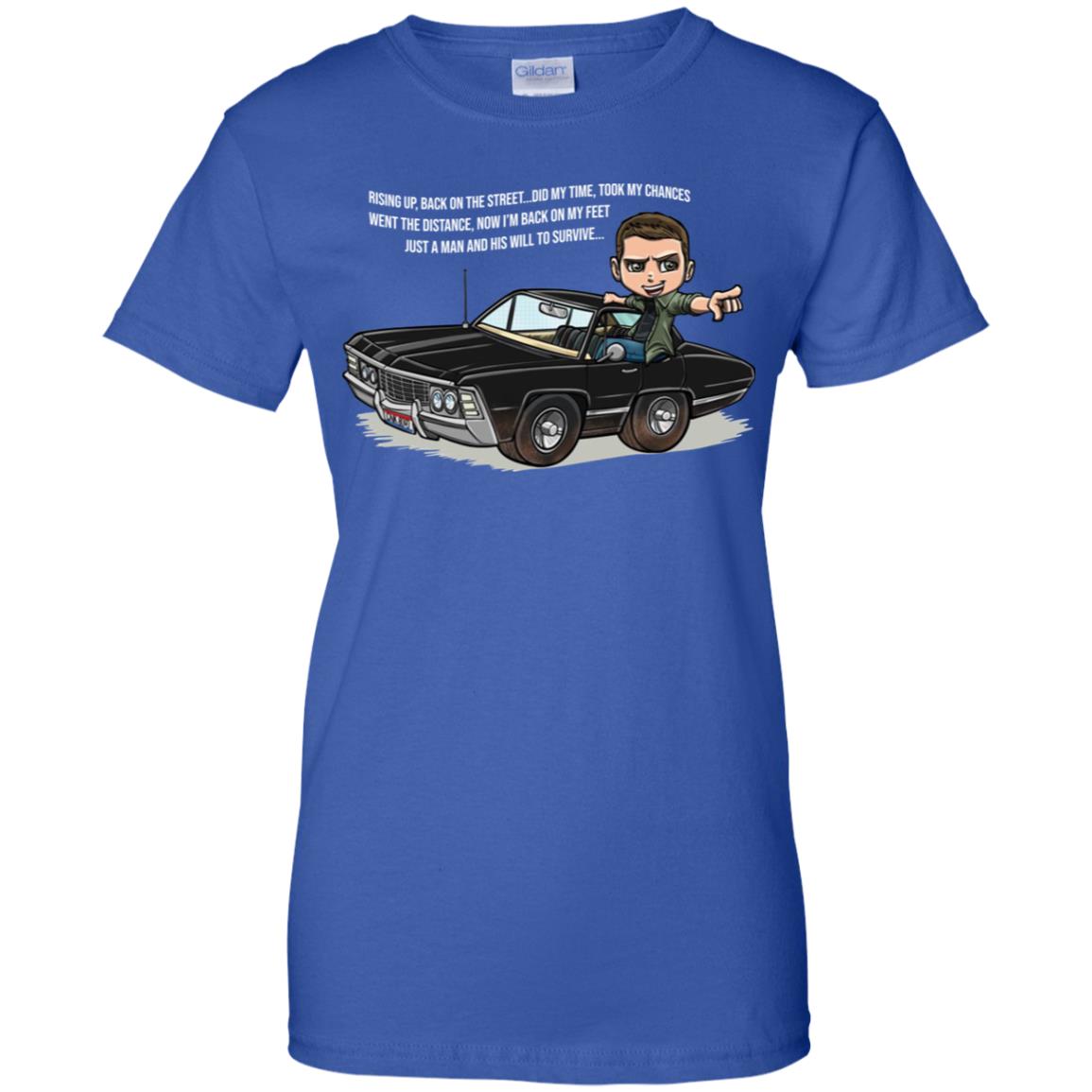 Supernatural: Rising Up Back On The Street Did My Time Took My Chances T-Shirts, Hoodie, Tank