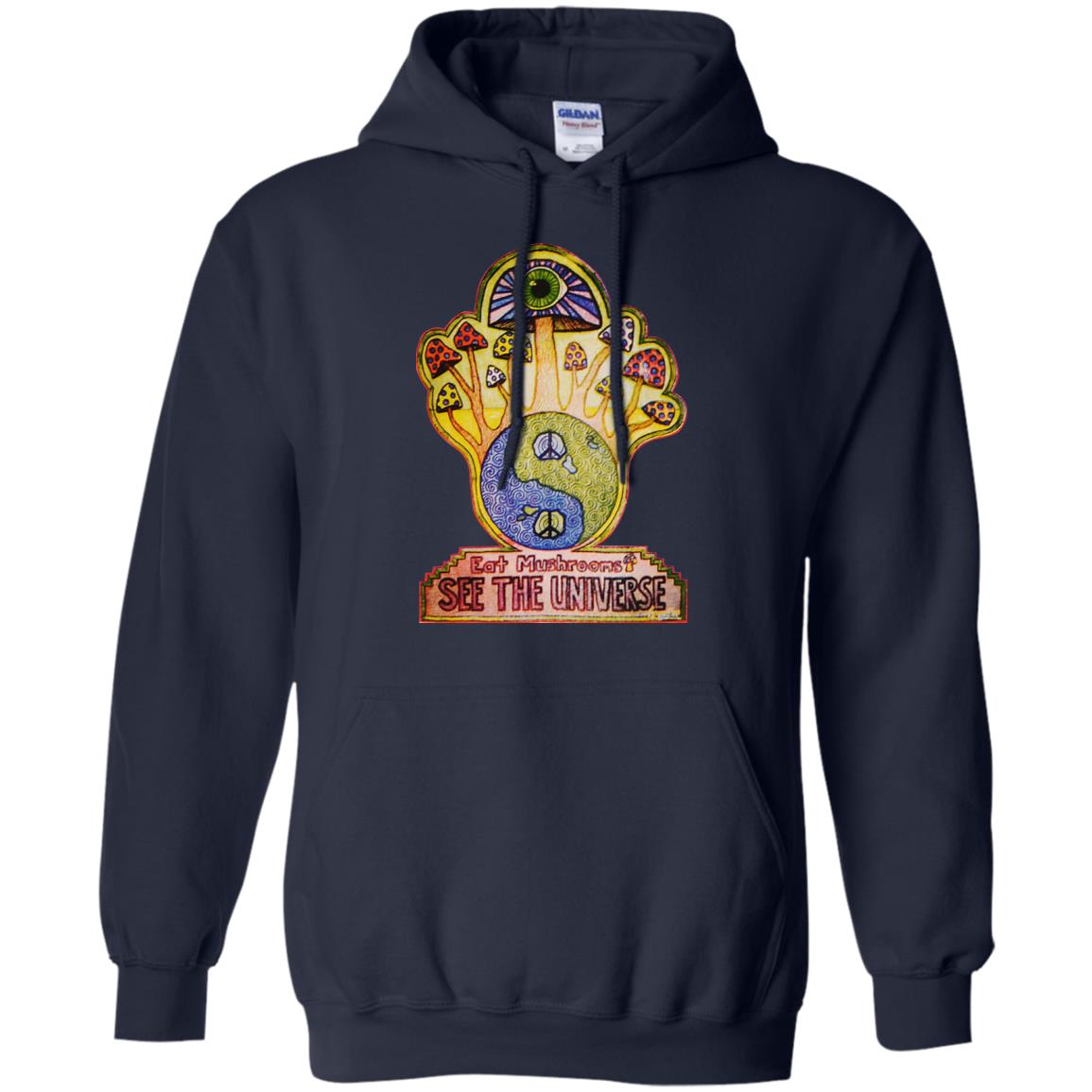 Hippie Eat Mushrooms See The Universe T-Shirts, Hoodie, Tank