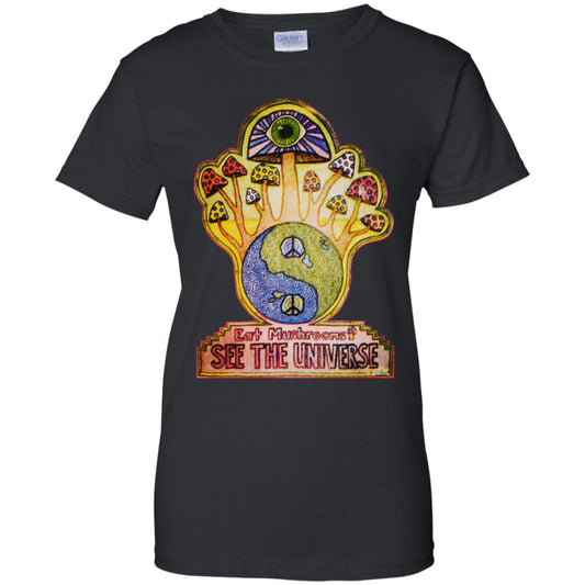 
	Hippie Eat Mushrooms See The Universe T-Shirts, Hoodie, Tank