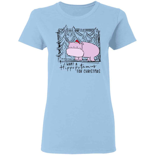 
	I Want A Hippopotamus For Christmas Shirt, Hoodie, Tank