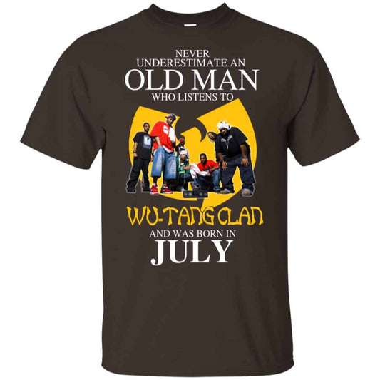 
	An Old Man Who Listens To Wu-Tang Clan And Was Born In July T-Shirts, Hoodie, Tank