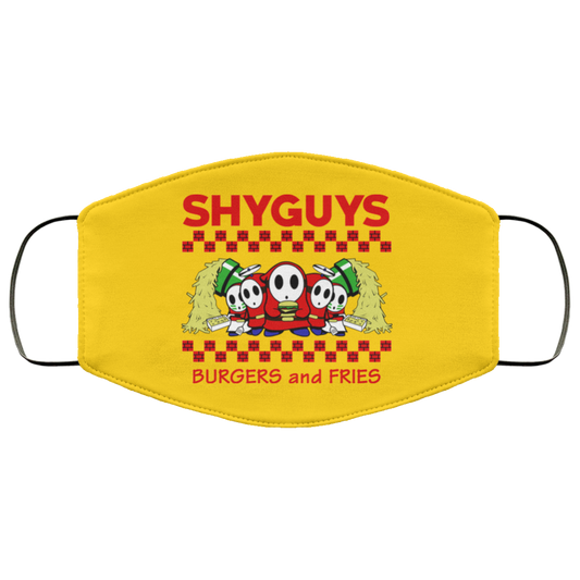 
	Shyguys Burgers And Fries Face Mask