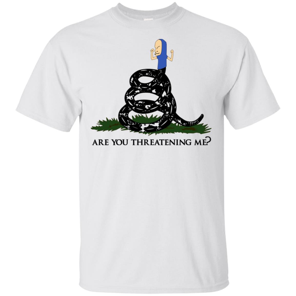 Gadsden Flag Beavis: Are You Threatening Me T-Shirts, Hoodie, Tank